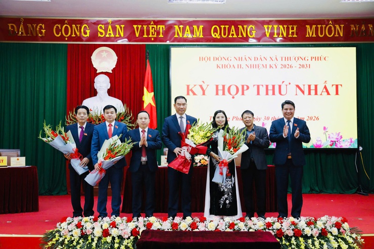 Xã Thượng Phúc: Tổ chức thành công Kỳ họp thứ nhất HĐND xã khóa II, nhiệm kỳ 2026–2031- Ảnh 7.