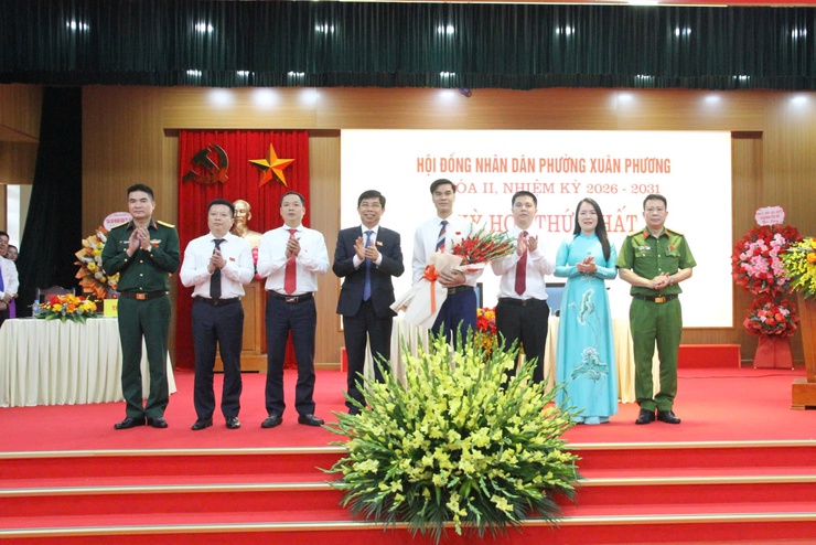 Phường Xuân Phương tổ chức Kỳ họp thứ Nhất HĐND phường khóa II, nhiệm kỳ 2026 - 2031- Ảnh 5.