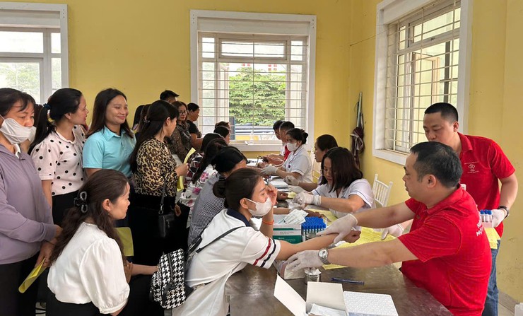 Ngày hội hiến máu tình nguyện xã Vân Đình năm 2026: “Hành trình nhân đạo – Trao nhận yêu thương”- Ảnh 1.