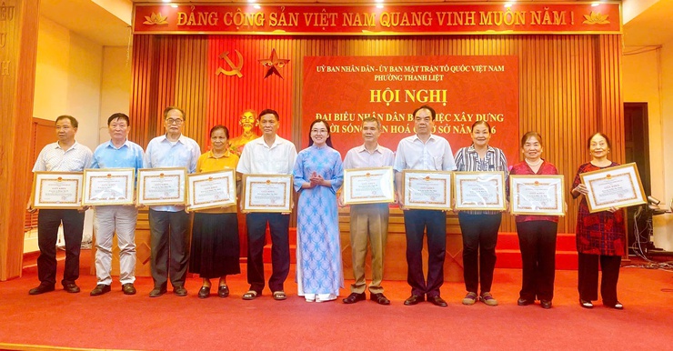 Phường Thanh Liệt phát huy dân chủ, nâng cao chất lượng đời sống văn hóa cơ sở- Ảnh 9.