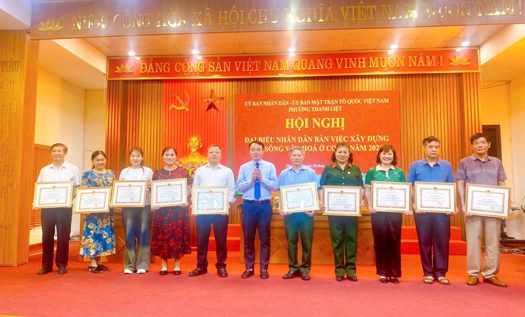 Phường Thanh Liệt phát huy dân chủ, nâng cao chất lượng đời sống văn hóa cơ sở- Ảnh 7.