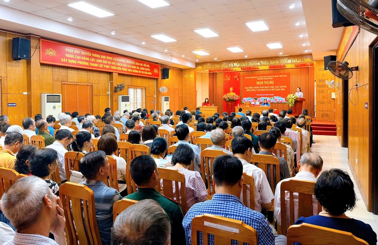 Phường Thanh Liệt phát huy dân chủ, nâng cao chất lượng đời sống văn hóa cơ sở- Ảnh 1.