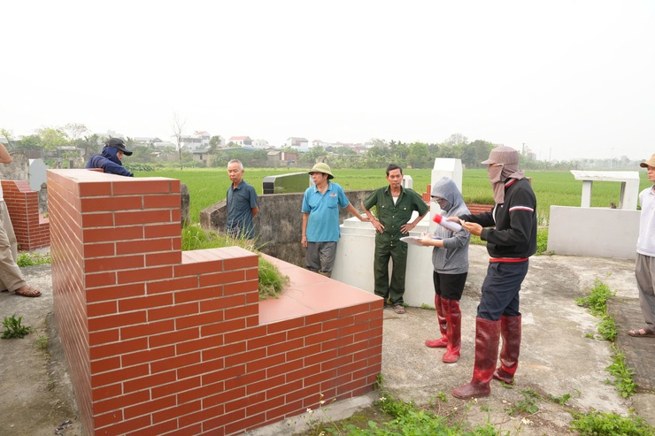 Thanh Oai đẩy nhanh tiến độ kiểm đếm mồ mả phục vụ dự án Khu đô thị Thể thao Olympic- Ảnh 5.