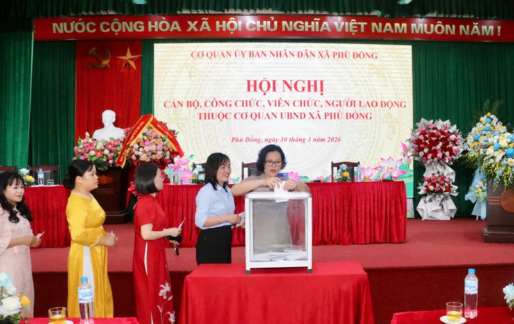 Hội nghị cán bộ, công chức, viên chức, người lao động xã Phù Đổng năm 2026- Ảnh 8.