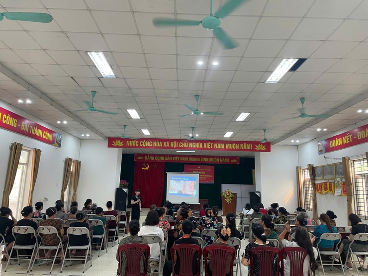 Phú Nghĩa tổ chức 6 lớp truyền thông về sức khỏe sinh sản- Ảnh 2.