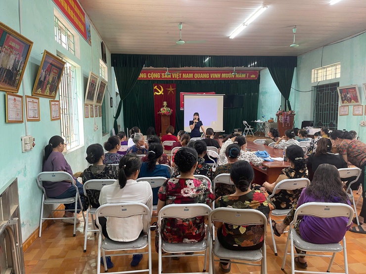 Phú Nghĩa tổ chức 6 lớp truyền thông về sức khỏe sinh sản- Ảnh 1.