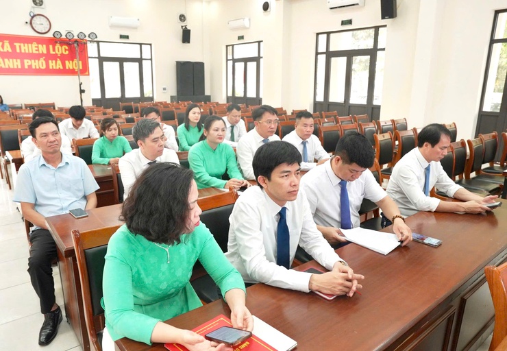 Hội nghị cán bộ, công chức, người lao động các cơ quan Đảng xã Thiên Lộc năm 2026- Ảnh 6.