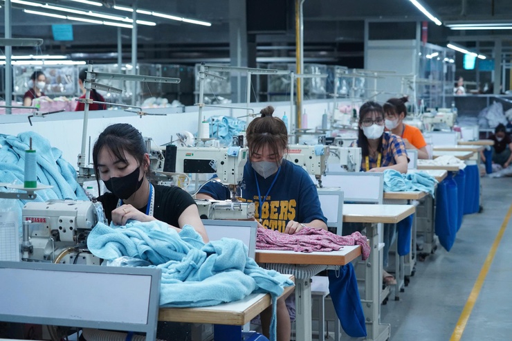 Tổng Liên đoàn Lao động Việt Nam thăm, làm việc tại Công ty TNHH K+K Fashion- Ảnh 10.