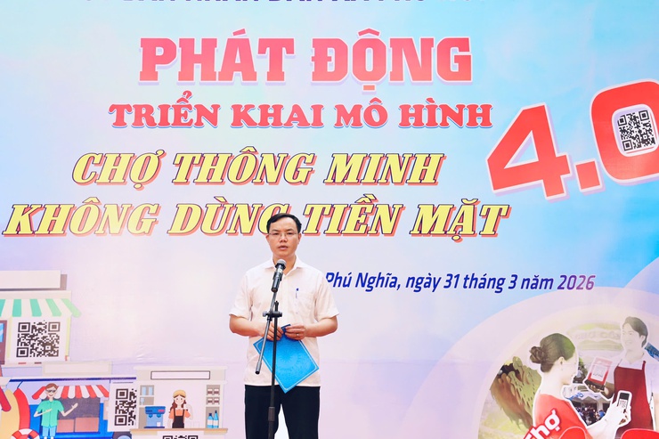 Phú Nghĩa ra mắt mô hình “Chợ thông minh 4.0 - không dùng tiền mặt”- Ảnh 5.