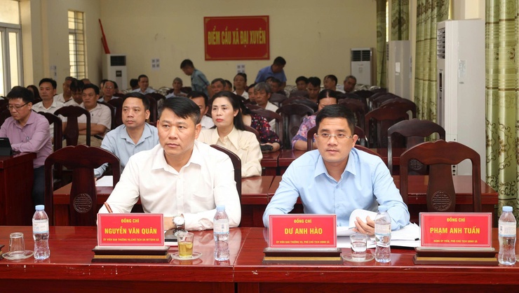 Xã Đại Xuyên tham dự hội nghị toàn quốc tổng kết công tác bầu cử đại biểu Quốc hội khóa XVI và đại biểu Hội đồng nhân dân các cấp nhiệm kỳ 2026 – 2031 bằng hình thức trực tuyến- Ảnh 3.