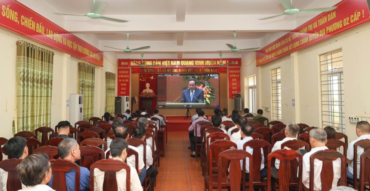 Xã Đại Xuyên tham dự hội nghị toàn quốc tổng kết công tác bầu cử đại biểu Quốc hội khóa XVI và đại biểu Hội đồng nhân dân các cấp nhiệm kỳ 2026 – 2031 bằng hình thức trực tuyến- Ảnh 4.