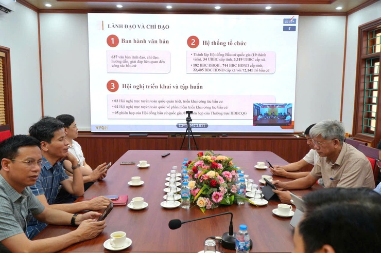 Xã Ứng Thiên tham dự Hội nghị toàn quốc tổng kết công tác bầu cử nhiệm kỳ 2026–2031- Ảnh 3.