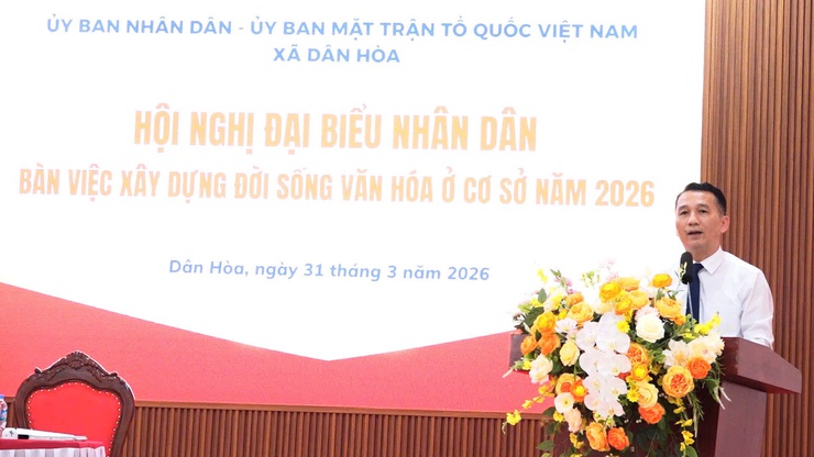 DÂN HÒA: ĐỐI THOẠI DÂN CHỦ, XÂY DỰNG ĐỜI SỐNG VĂN HÓA CƠ SỞ VỮNG MẠNH- Ảnh 4.