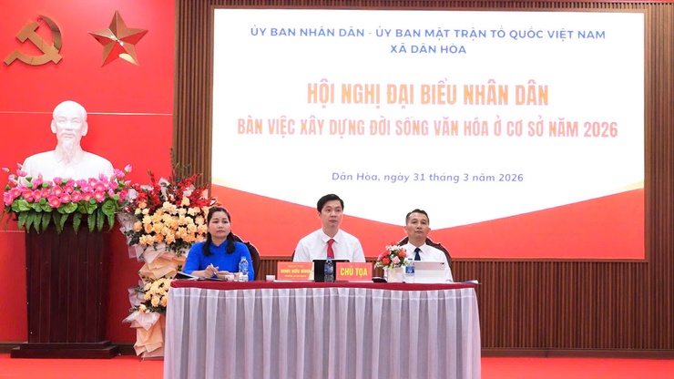 DÂN HÒA: ĐỐI THOẠI DÂN CHỦ, XÂY DỰNG ĐỜI SỐNG VĂN HÓA CƠ SỞ VỮNG MẠNH- Ảnh 1.