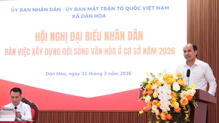 DÂN HÒA: ĐỐI THOẠI DÂN CHỦ, XÂY DỰNG ĐỜI SỐNG VĂN HÓA CƠ SỞ VỮNG MẠNH- Ảnh 8.