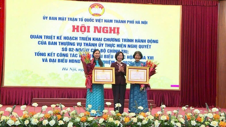 ỦY BAN MTTQ THÀNH PHỐ HÀ NỘI QUÁN TRIỆT NGHỊ QUYẾT 02-NQ/TW VÀ TỔNG KẾT CÔNG TÁC BẦU CỬ NHIỆM KỲ 2026-2031- Ảnh 8.