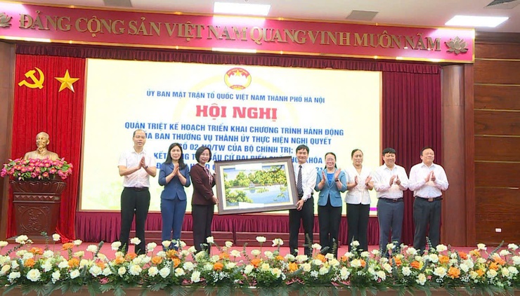 ỦY BAN MTTQ THÀNH PHỐ HÀ NỘI QUÁN TRIỆT NGHỊ QUYẾT 02-NQ/TW VÀ TỔNG KẾT CÔNG TÁC BẦU CỬ NHIỆM KỲ 2026-2031- Ảnh 3.