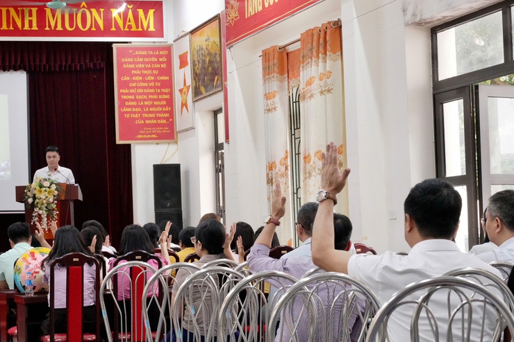 XÃ KIM ANH TỔ CHỨC HỘI NGHỊ CÁN BỘ, CÔNG CHỨC, NGƯỜI LAO ĐỘNG NĂM 2026- Ảnh 15.