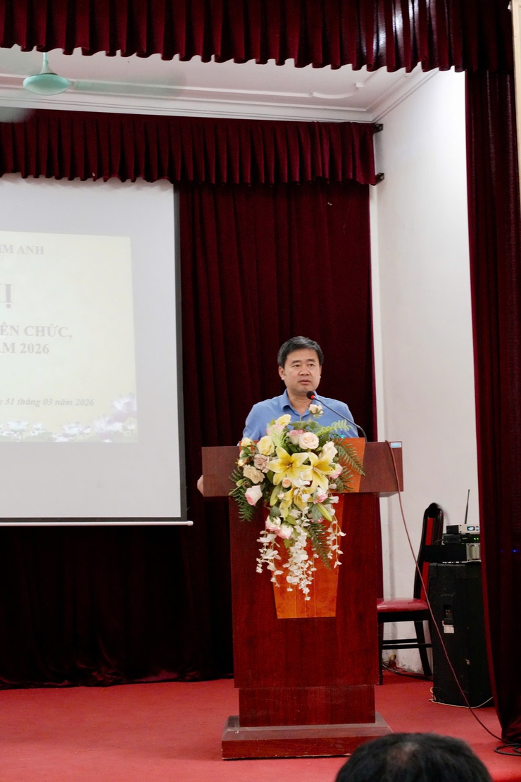XÃ KIM ANH TỔ CHỨC HỘI NGHỊ CÁN BỘ, CÔNG CHỨC, NGƯỜI LAO ĐỘNG NĂM 2026- Ảnh 14.