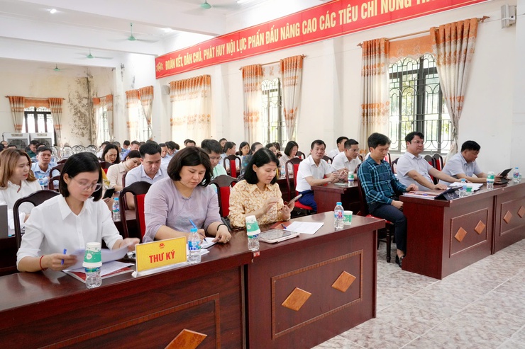 XÃ KIM ANH TỔ CHỨC HỘI NGHỊ CÁN BỘ, CÔNG CHỨC, NGƯỜI LAO ĐỘNG NĂM 2026- Ảnh 3.