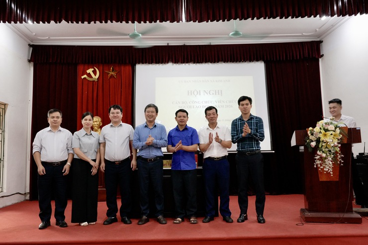 XÃ KIM ANH TỔ CHỨC HỘI NGHỊ CÁN BỘ, CÔNG CHỨC, NGƯỜI LAO ĐỘNG NĂM 2026- Ảnh 16.