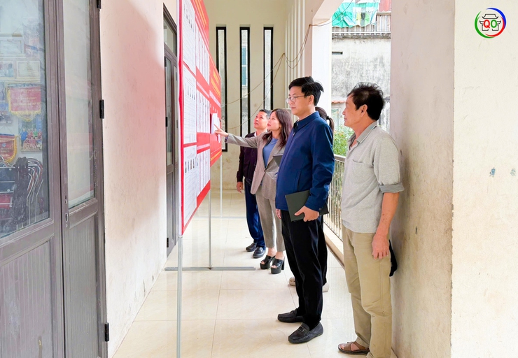Quốc Oai tăng cường kiểm tra, bảo đảm các điều kiện phục vụ bầu cử tại đơn vị số 04- Ảnh 4.