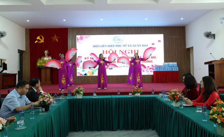 Hội LHPN xã Xuân Mai kỷ niệm 116 năm Ngày Quốc tế Phụ nữ 8/3 và 1896 năm Khởi nghĩa Hai Bà Trưng- Ảnh 3.