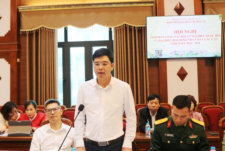 Quốc Oai tập trung cao độ cho công tác bầu cử, bảo đảm chu đáo, đúng luật, an toàn- Ảnh 9.