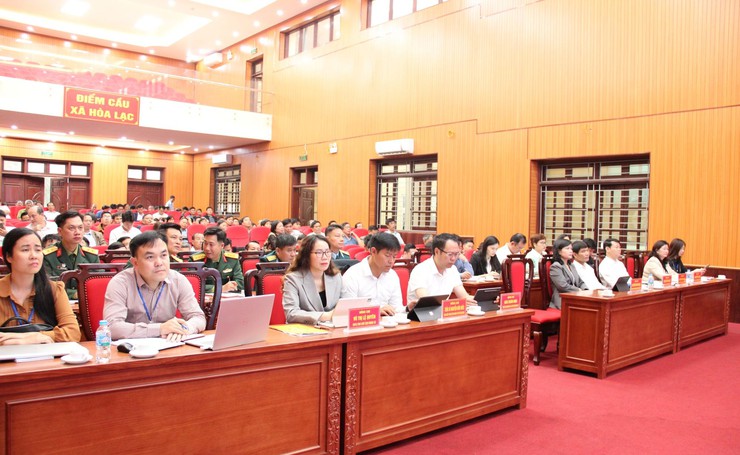 Nâng cao nghiệp vụ bầu cử: Hòa Lạc tập huấn chuyên sâu cho các tổ chức bầu cử- Ảnh 1.