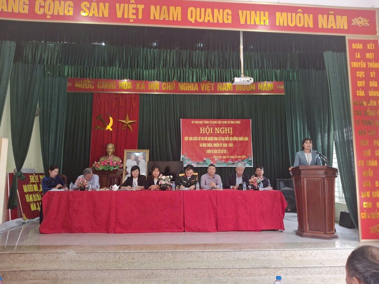 ĐƠN VỊ BẦU CỬ SỐ 2 TỔ CHỨC HỘI NGHỊ LẦN THỨ TƯ TẠI THÔN MIÊNG HẠ- Ảnh 2.