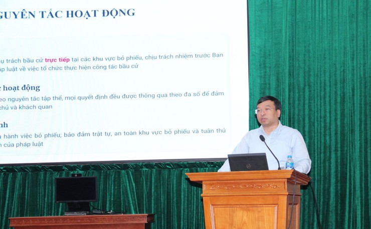 Nâng cao nghiệp vụ bầu cử: Hòa Lạc tập huấn chuyên sâu cho các tổ chức bầu cử- Ảnh 4.