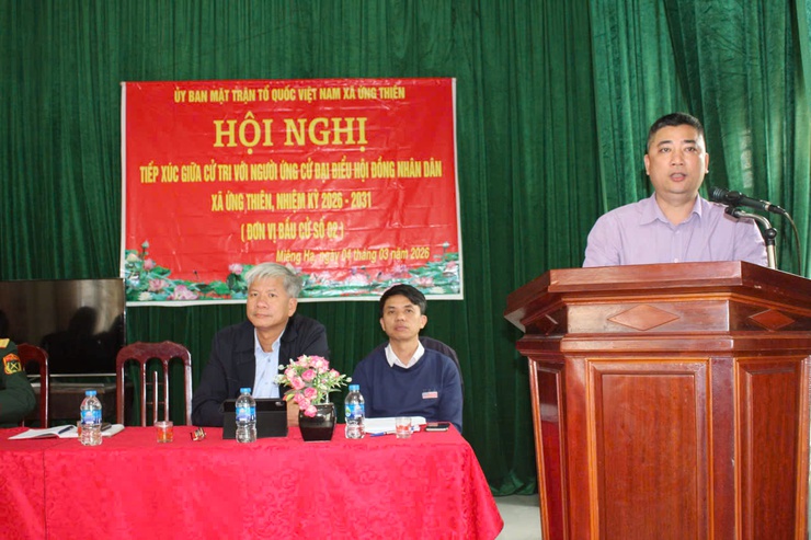 ĐƠN VỊ BẦU CỬ SỐ 2 TỔ CHỨC HỘI NGHỊ LẦN THỨ TƯ TẠI THÔN MIÊNG HẠ- Ảnh 4.