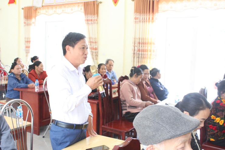 ĐƠN VỊ BẦU CỬ SỐ 2 TỔ CHỨC HỘI NGHỊ LẦN THỨ TƯ TẠI THÔN MIÊNG HẠ- Ảnh 6.