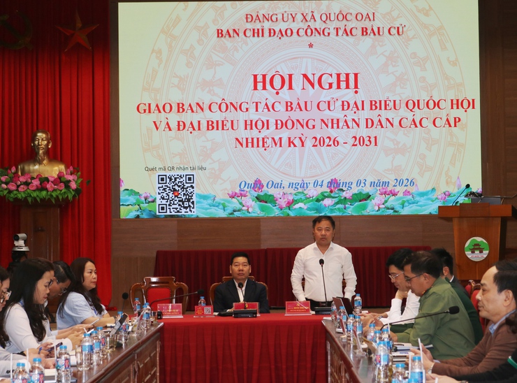 Quốc Oai tập trung cao độ cho công tác bầu cử, bảo đảm chu đáo, đúng luật, an toàn- Ảnh 18.