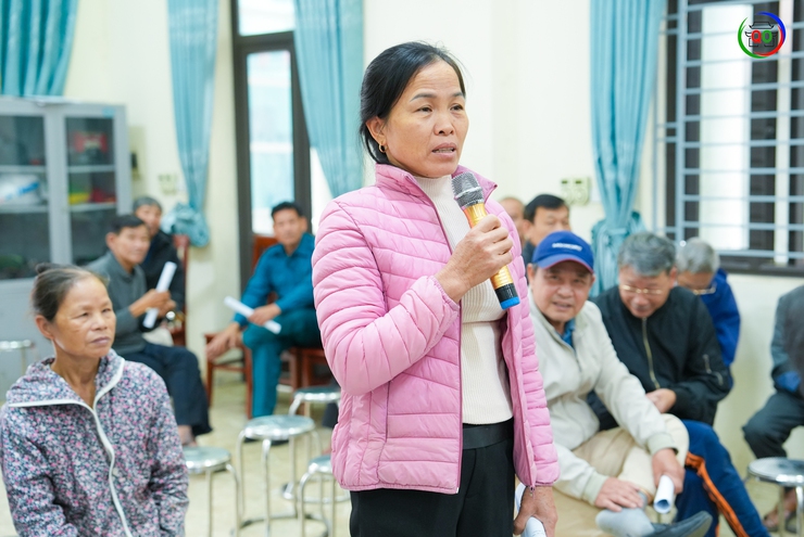 Quốc Oai tổ chức hội nghị tuyên truyền, phổ biến chính sách bồi thường, hỗ trợ GPMB dự án mở rộng Nghĩa trang Nhân dân- Ảnh 5.