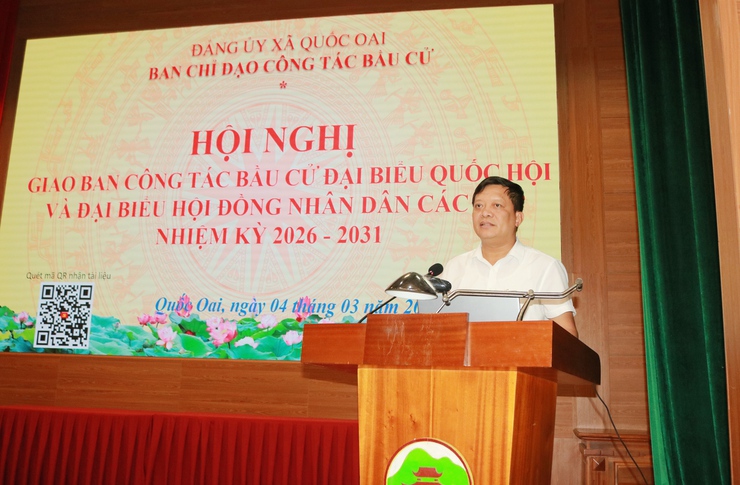 Quốc Oai tập trung cao độ cho công tác bầu cử, bảo đảm chu đáo, đúng luật, an toàn- Ảnh 4.