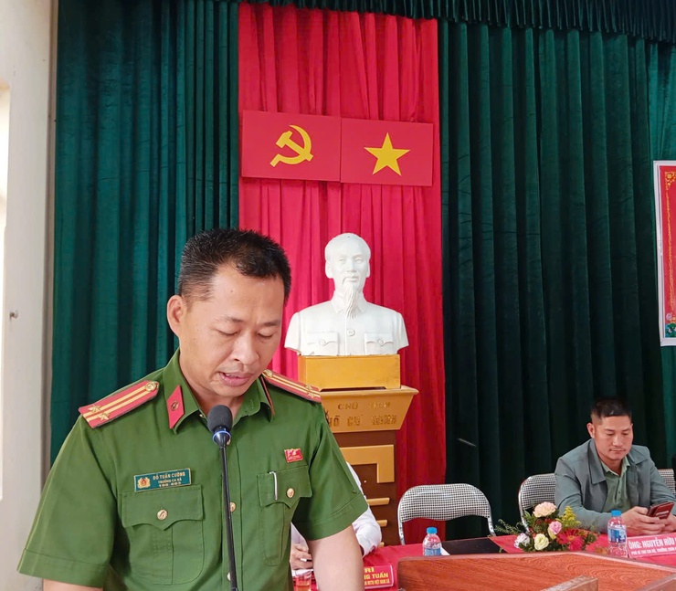 Cử tri thôn Phú Lương Hạ tham dự Hội nghị tiếp xúc, vận động bầu cử đại biểu HĐND đơn vị số 5- Ảnh 4.