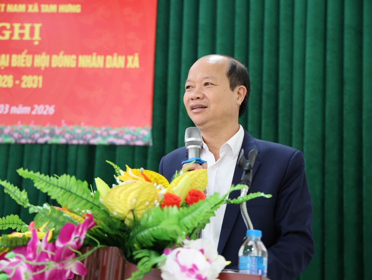 Bí thư Đảng ủy, Chủ tịch HĐND xã Tam Hưng cùng các ứng cử viên đại biểu HĐND xã nhiệm kỳ 2026 – 2031 (Đơn vị Bầu cử số 6) tiếp xúc cử tri - Ảnh 5.