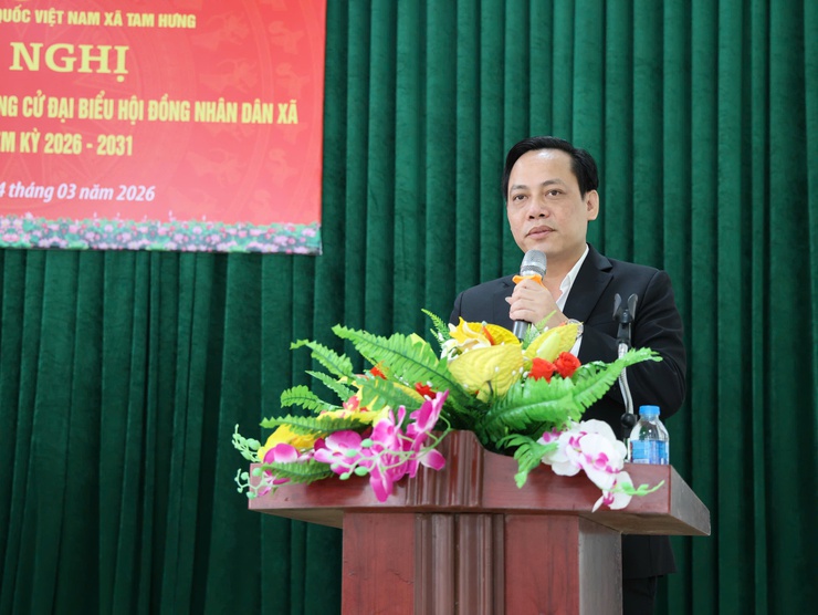 Bí thư Đảng ủy, Chủ tịch HĐND xã Tam Hưng cùng các ứng cử viên đại biểu HĐND xã nhiệm kỳ 2026 – 2031 (Đơn vị Bầu cử số 6) tiếp xúc cử tri - Ảnh 6.