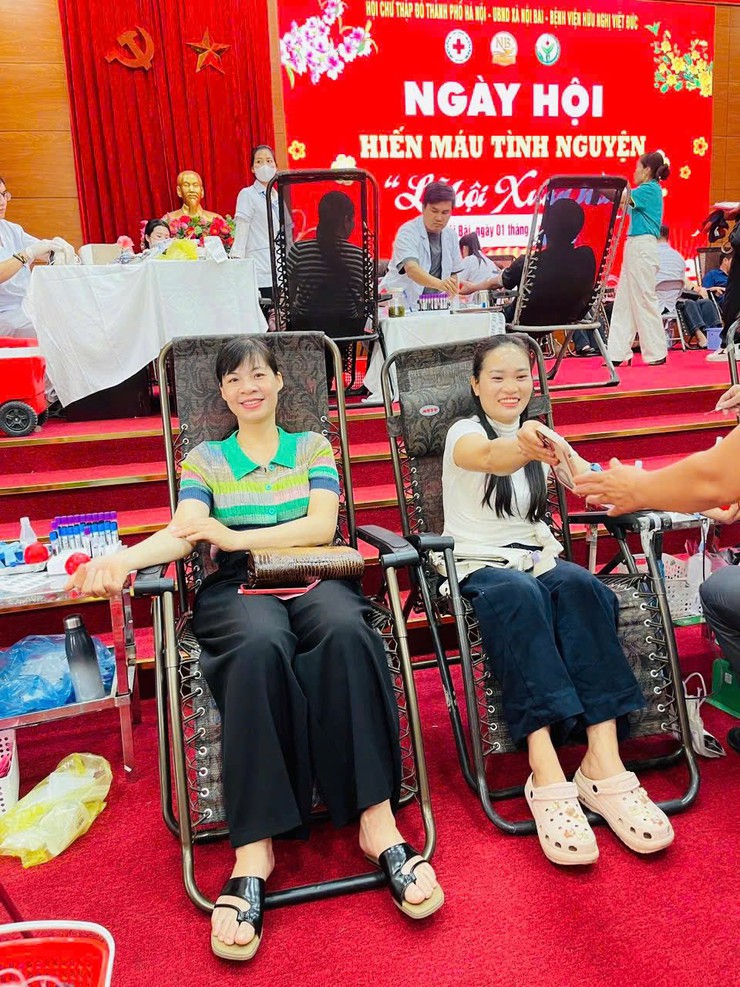 "NGÀY HỘI XUÂN HỒNG" XÃ NỘI BÀI NĂM 2026 TIẾP NHẬN 331 ĐƠN VỊ MÁU AN TOÀN- Ảnh 6.