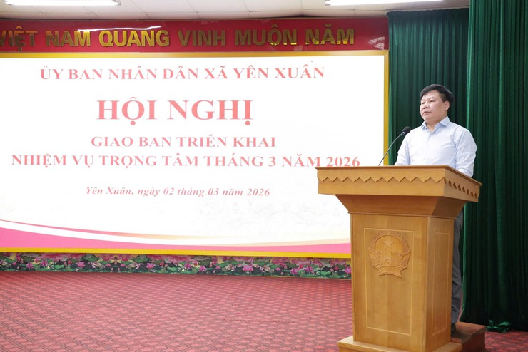 XÃ YÊN XUÂN TẬP TRUNG CAO ĐỘ TRIỂN KHAI NHIỆM VỤ THÁNG 3: QUYẾT LIỆT GIẢI PHÓNG MẶT BẰNG, CHUẨN BỊ BẦU CỬ VÀ GIAO QUÂN- Ảnh 7.