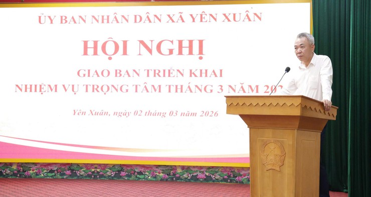 XÃ YÊN XUÂN TẬP TRUNG CAO ĐỘ TRIỂN KHAI NHIỆM VỤ THÁNG 3: QUYẾT LIỆT GIẢI PHÓNG MẶT BẰNG, CHUẨN BỊ BẦU CỬ VÀ GIAO QUÂN- Ảnh 5.