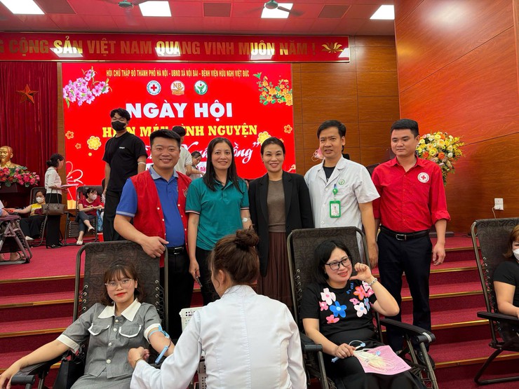 "NGÀY HỘI XUÂN HỒNG" XÃ NỘI BÀI NĂM 2026 TIẾP NHẬN 331 ĐƠN VỊ MÁU AN TOÀN- Ảnh 2.