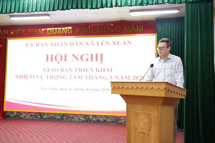 XÃ YÊN XUÂN TẬP TRUNG CAO ĐỘ TRIỂN KHAI NHIỆM VỤ THÁNG 3: QUYẾT LIỆT GIẢI PHÓNG MẶT BẰNG, CHUẨN BỊ BẦU CỬ VÀ GIAO QUÂN- Ảnh 6.