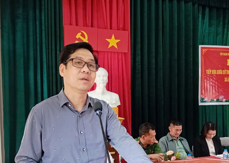 Cử tri thôn Phú Lương Hạ tham dự Hội nghị tiếp xúc, vận động bầu cử đại biểu HĐND đơn vị số 5- Ảnh 3.