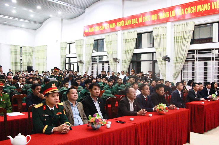 Xã Phúc Sơn tổ chức Hội nghị giao quân năm 2026- Ảnh 1.