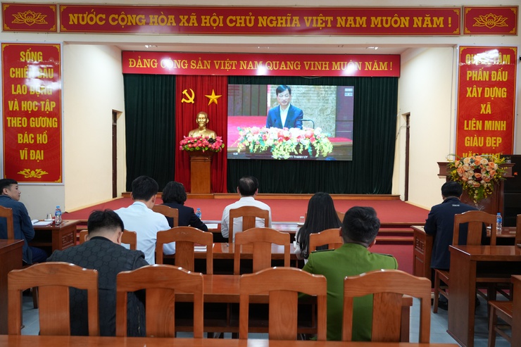 Liên Minh tham dự Hội nghị giao ban của Thành ủy – HĐND – UBND - Ủy ban MTTQ thành phố với cơ sở tháng 2/2026- Ảnh 1.