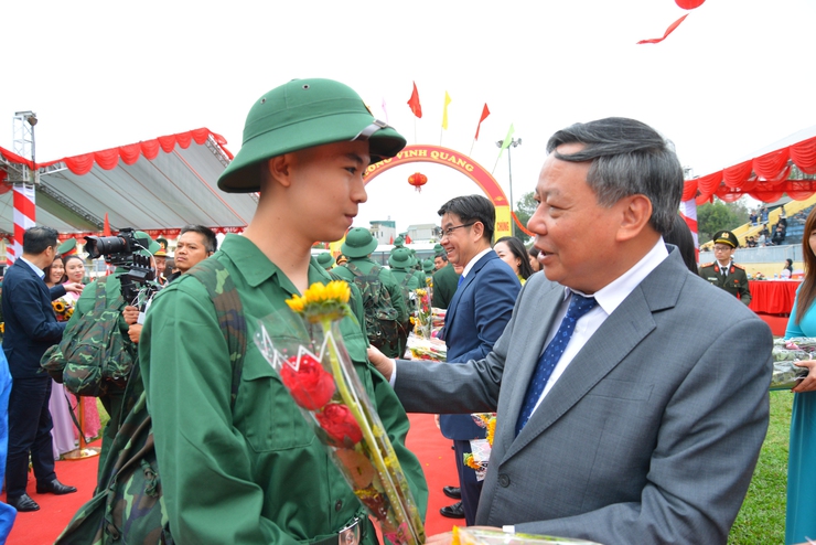 Rộn ràng ngày Hội tòng quân miền đất Xứ Đoài- Ảnh 12.