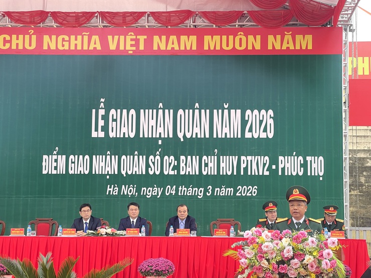 Tưng bừng ngày hội giao quân tại khu vực phòng thủ 2- Ảnh 2.