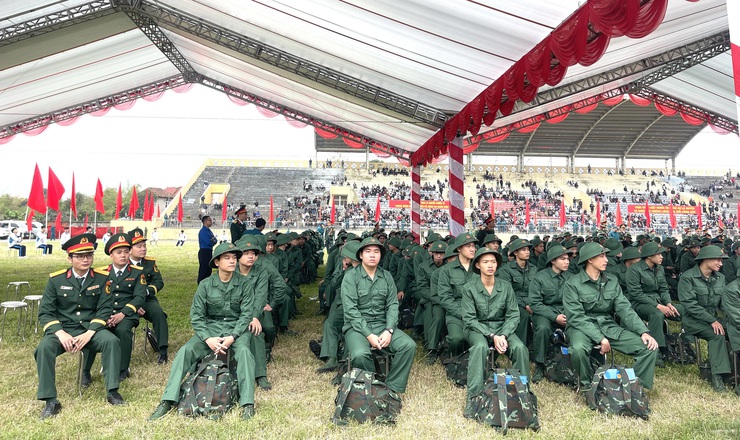 Tưng bừng ngày hội giao quân tại khu vực phòng thủ 2- Ảnh 13.